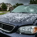 car-hail-damage-dramatic-hailstones-260nw-2628328925